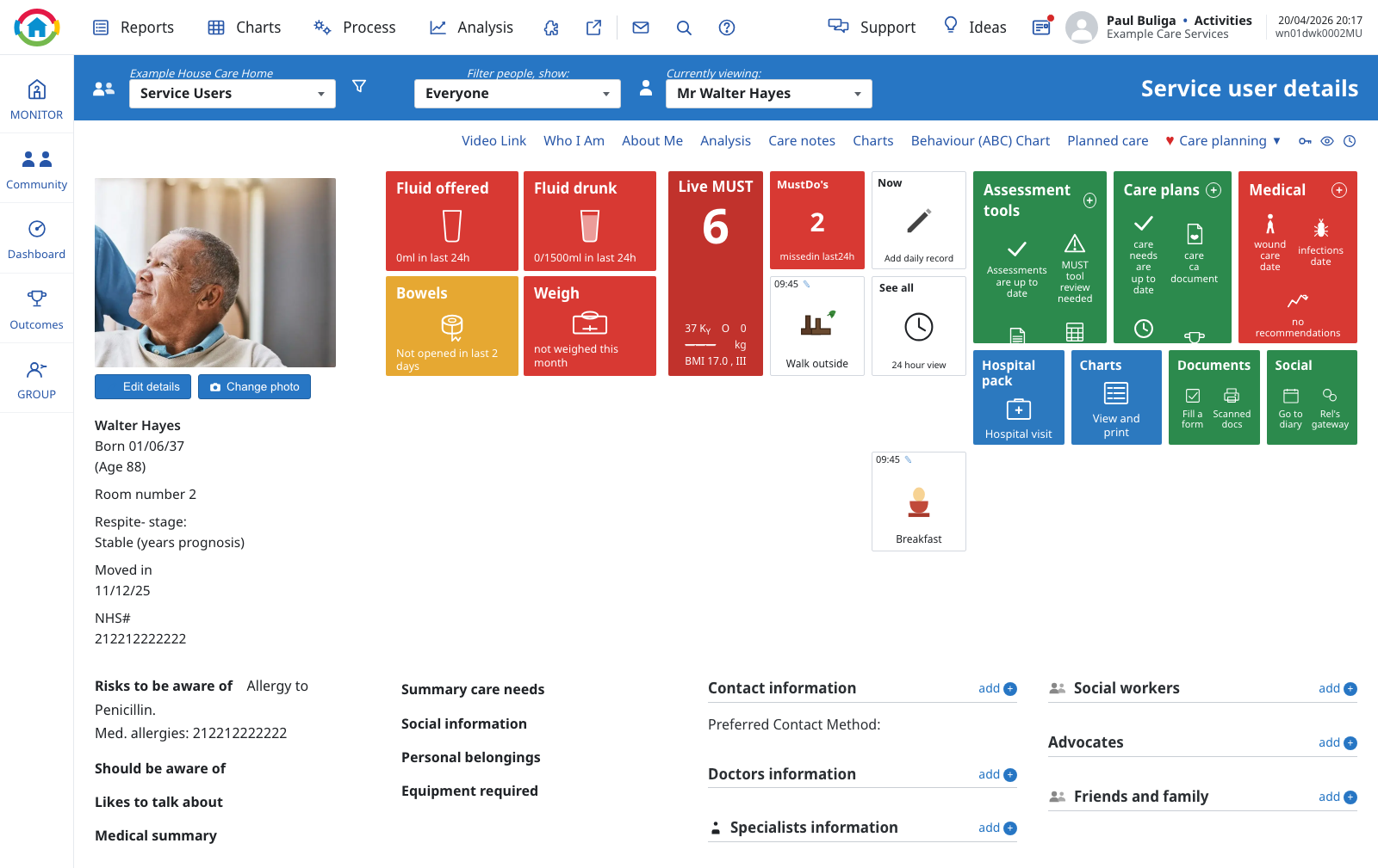 Patient Dashboard